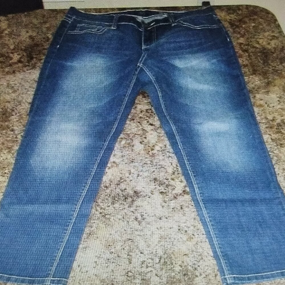 Women's NY & Co Low Rise Skinny Ankle Jeans Size 6 EUC.